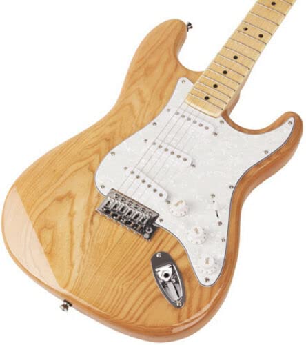 SX Electric Guitar SC Style White Swamp Ash Body Maple neck and